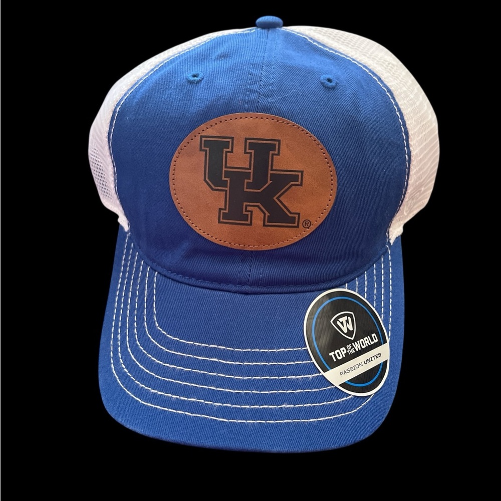 Kentucky Wildcats Top of the World Blue and White Hat
